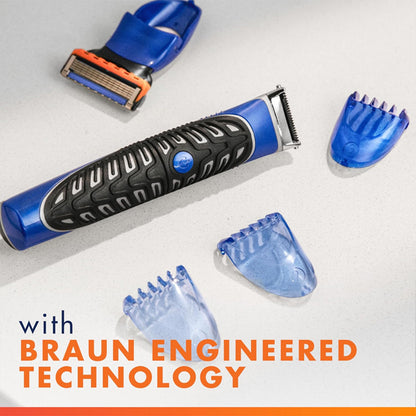 Gillette Fusion5 Styler Facial Hair Trimmer for Men All-in-One Shave, Trim, and Edge Gillette