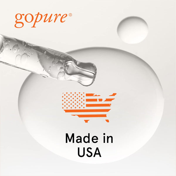 goPure Vitamin C Radiance-Boosting Face Serum for Glowing Skin 1oz