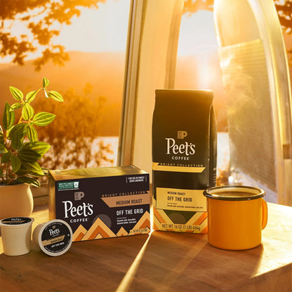 3 Pounds - Peet's Coffee Whole Bean Off The Grid Medium Roast Coffee Peet's Coffee