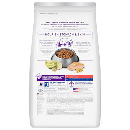 Hill's Science Diet Adult 1-6 Sensitive Stomach & Skin Dry Dog Food Salmon Recipe 24lb