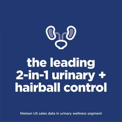 Hill's Science Diet Adult Urinary & Hairball Control Chicken Dry Cat Food 15.5lbs