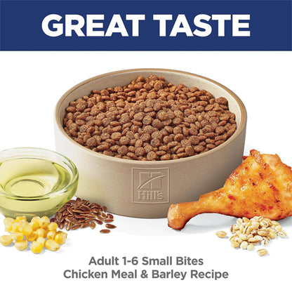 Hill's Science Diet Adult 1-6 Small Bites Dry Dog Food Chicken & Barley 15lb Hill's Science Diet