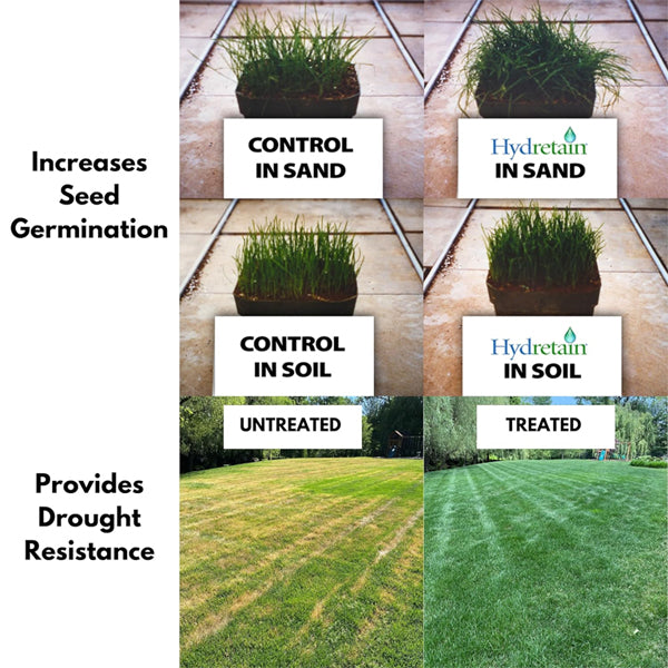 Hydretain Root Zone Drought Protection Control for Lawns Gardens 15lbs Hydretain