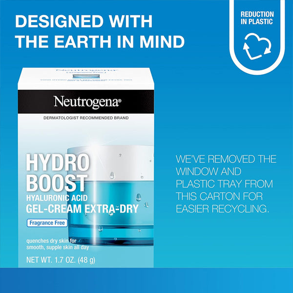 2 Pack - Neutrogena Hydro Boost Hyaluronic Acid Hydrating Face Gel 1.7oz