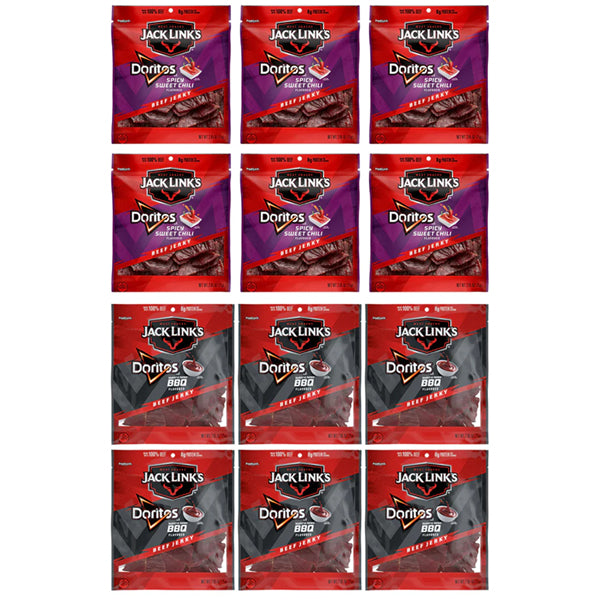 Jack Links Jerky Doritos Beef Jerky 2.65oz Choose Your Flavor Lot of 6 or 12
