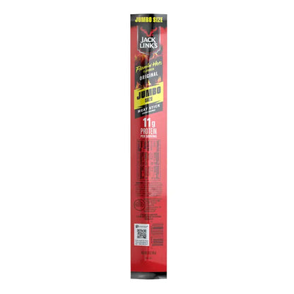 12 Pack - Jack Link's Flavored Jumbo Meat Stick Flamin' Hot Original 2oz