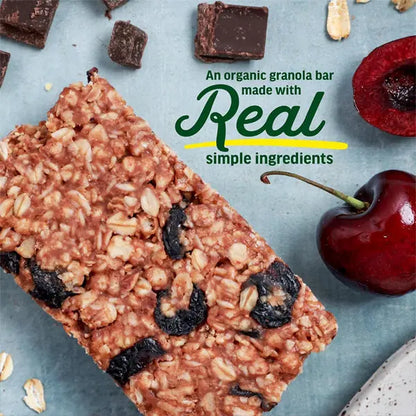Kate’s Real Food Organic Granola Bars Dark Chocolate Cherry & Almond 12 Count Kate's Real Food