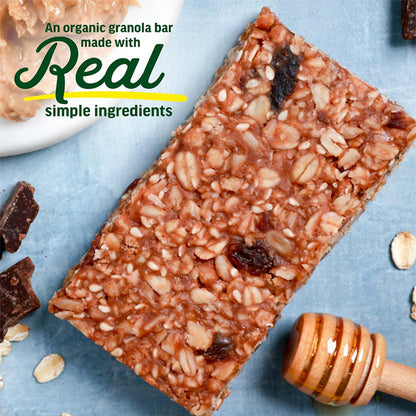 Kate’s Real Food Organic Granola Bars Peanut Butter & Dark Chocolate 12 Count Kate's Real Food