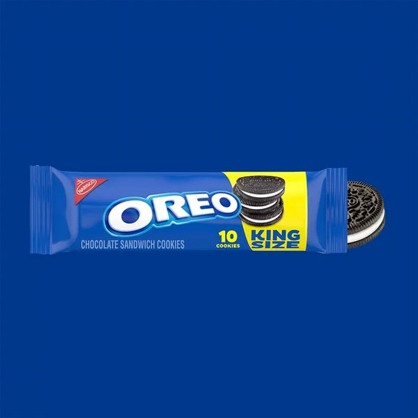 2 Pack - Oreo King Size Cookies 10 Snack Packs Per Box