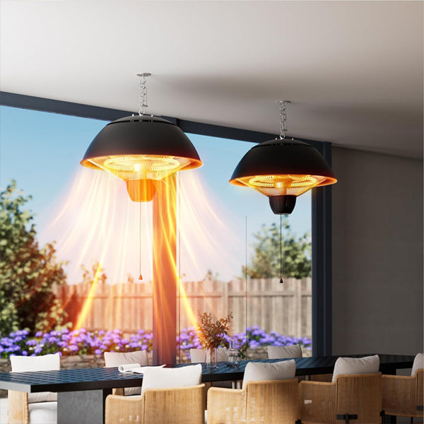 Danluke 1500W Electric Outdoor Hanging Infrared Heater with Carbon Fiber Heating Danluke