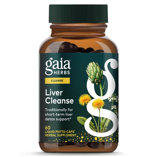Gaia Herbs Liver Cleanse Liver Health Support 60 Vegan Capsules Gaia Herbs