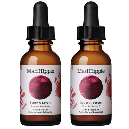 2 Pack - Mad Hippie Super A Serum Potent Skin Repair & Anti-Aging Serum 1.02oz