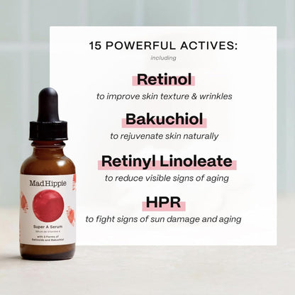 2 Pack - Mad Hippie Super A Serum Potent Skin Repair & Anti-Aging Serum 1.02oz