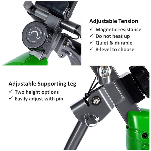 ShareVgo Smart Portable Mini Folding Exercise Bike Bluetooth Trainer SPB1000