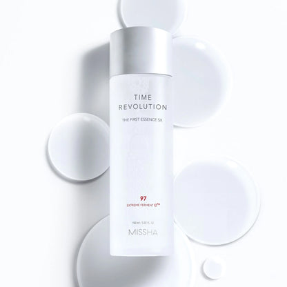 Missha Time Revolution 5X Essential Care Set 5.07 Oz Essence & 1.69 Oz Cream Missha