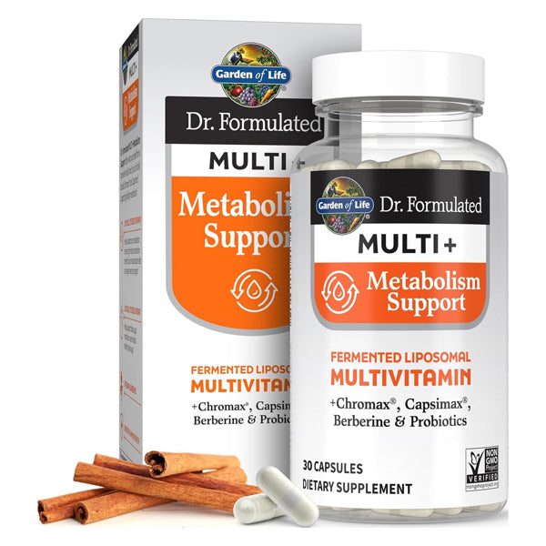 Garden of Life Dr. Formulated Fermented Liposomal Multi+ Metabolism Support 30ct Garden of Life