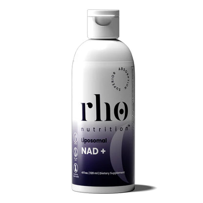 Rho Nutrition Liposomal NAD+ Supplement for Cellular Health 4oz