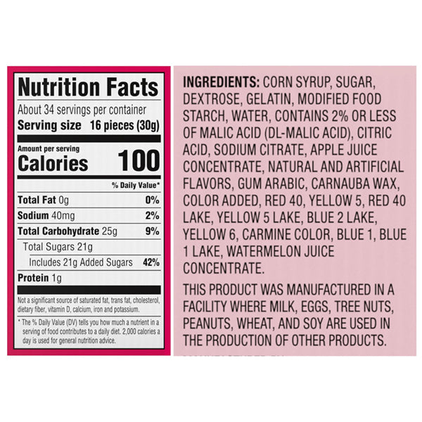 12 Pack - Nerds Gummy Clusters Candy Rainbow 3oz Pouches