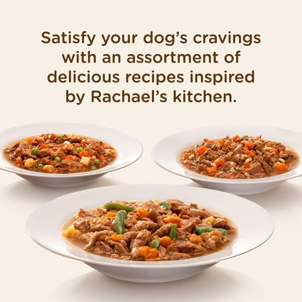 2 Pack - Rachael Ray Nutrish Premium Wet Dog Food Savory Favorites Variety 8oz - 6 per Box