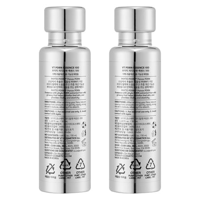 VT PDRN Essence 100 Elasticity & Wrinkle Care Korean Skincare 1.69oz 2 Pack VT Cosmetics