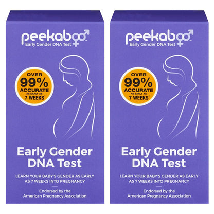 2 Pack - Peekaboo Early Detection Gender DNA Test Peekaboo