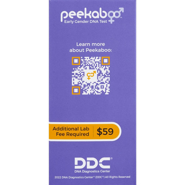 2 Pack - Peekaboo Early Detection Gender DNA Test Peekaboo