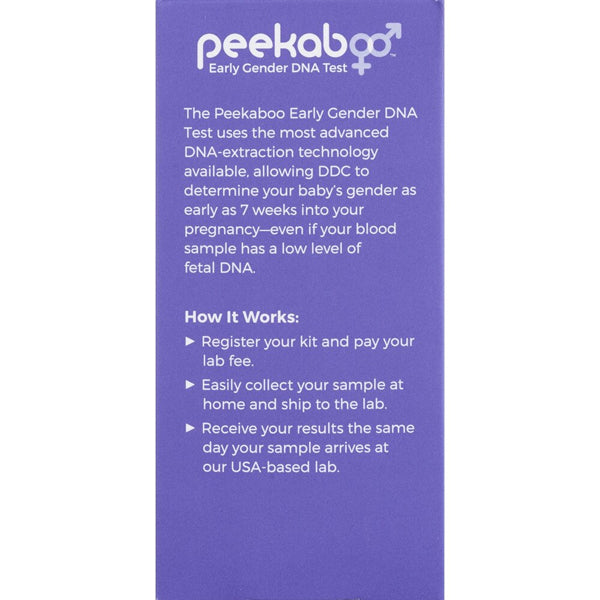 2 Pack - Peekaboo Early Detection Gender DNA Test Peekaboo