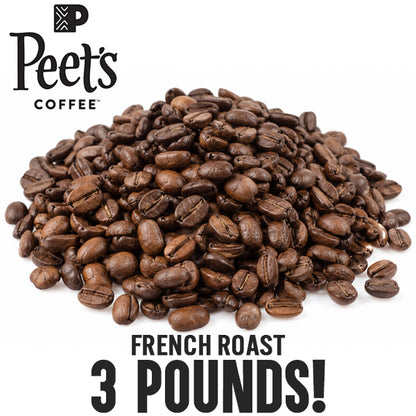 3 Pounds - Peet's Coffee Organic French Roast Whole Bean Coffee 100% Arabica Peet's Coffee