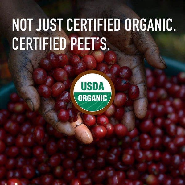 3 Pounds - Peet's Coffee Organic French Roast Whole Bean Coffee 100% Arabica Peet's Coffee