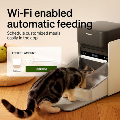 PETLIBRO RFID Automatic Cat Feeder Collar Tag-Activated Personalized Meals Petlibro