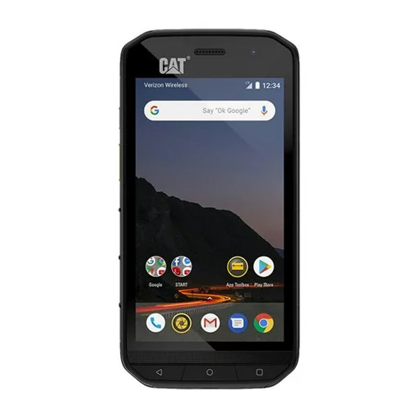 Cat S48c Unlocked Rugged Waterproof CDMA Technology Long Battery Life Smartphone (Black)