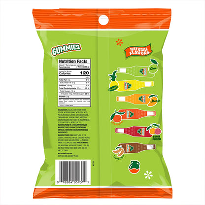 4 Pack - Jarritos Gummies Sweet Mexican Candies with Natural Flavors Sweet & Chewy 8oz