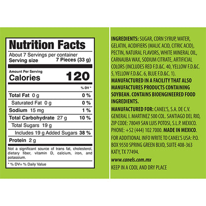 4 Pack - Jarritos Gummies Sweet Mexican Candies with Natural Flavors Sweet & Chewy 8oz