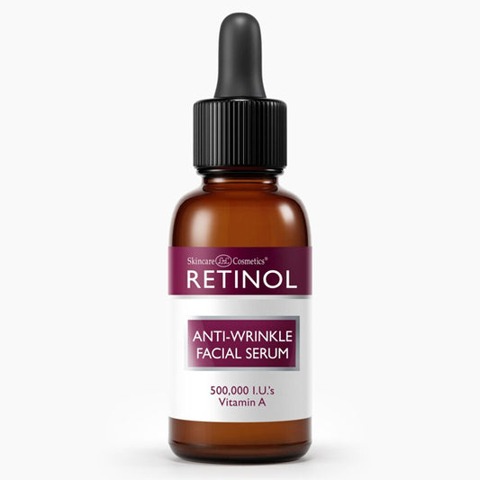 Skincare Cosmetics Retinol Vitamin Enriched Anti-Wrinkle Facial Serum 1oz