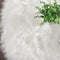 White Luxury Faux Fur Sheepskin Rug 2'x3' Super Soft Plush Washable