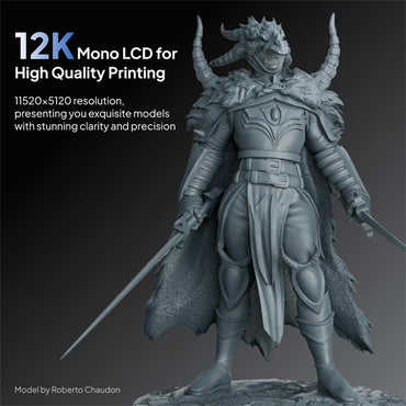 ELEGOO Saturn 4 Ultra 12K Resin 3D Printer Smart Automatic Leveling 150mm/h Faster Printing Speed ELEGOO