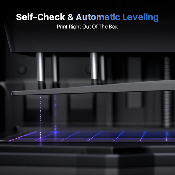 ELEGOO Saturn 4 Ultra 12K Resin 3D Printer Smart Automatic Leveling 150mm/h Faster Printing Speed ELEGOO