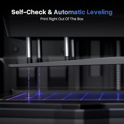 ELEGOO Saturn 4 Ultra 12K Resin 3D Printer Smart Automatic Leveling 150mm/h Faster Printing Speed ELEGOO