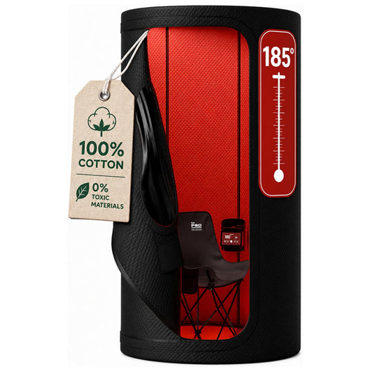 THE POD COMPANY The Sauna Pod - Portable Personal Dry Sauna for Recovery & Wellness The Pod Company