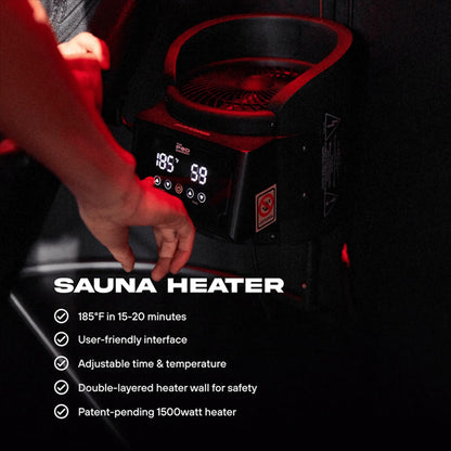 THE POD COMPANY The Sauna Pod - Portable Personal Dry Sauna for Recovery & Wellness The Pod Company
