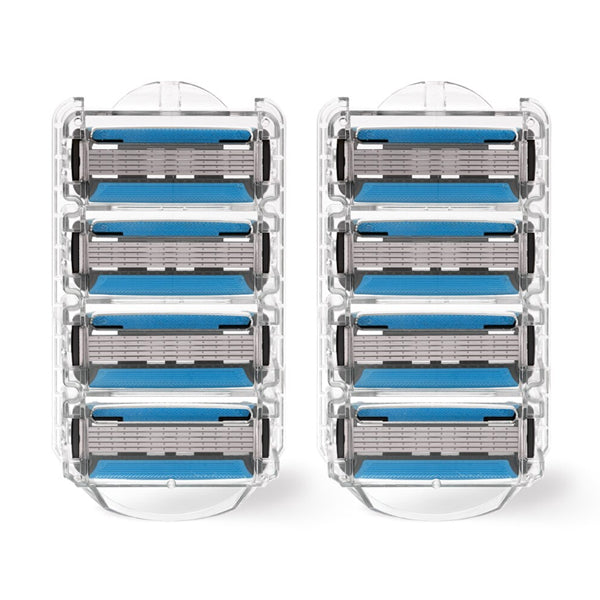 Goodline Grooming Co. Men's Precision 5-Blade Razor  + Bonus 8 Pack Blade Replacements
