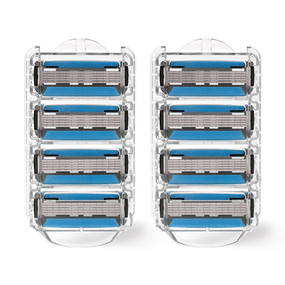 Goodline Grooming Co. Men's Precision 5-Blade Razor  + Bonus 8 Pack Blade Replacements