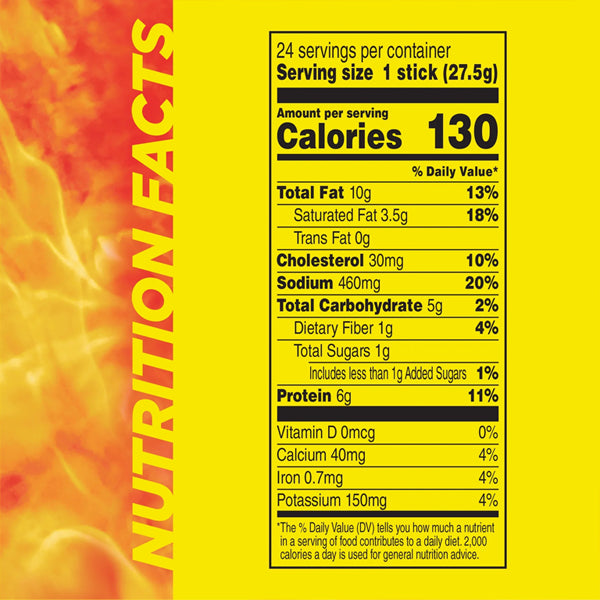 Slim Jim Original Giant Smoked Snack Meat Stick 0.97oz 24 Count