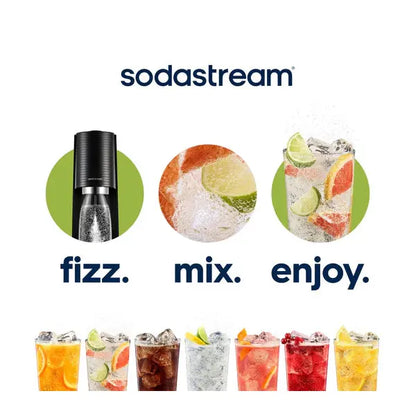 SodaStream Terra Sparkling Water Maker with CO2 and Carbonating Bottle SodaStream