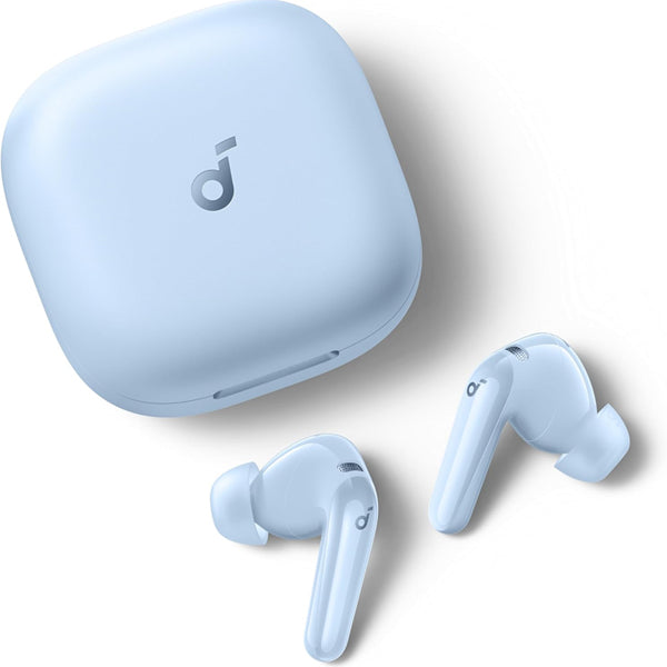 Soundcore P31i by Anker Adaptive Noise Cancelling Wireless Earbuds Light Blue Anker