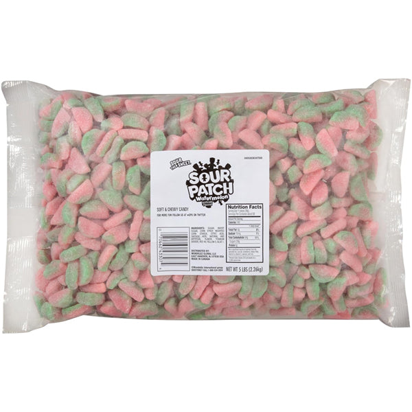 SOUR PATCH KIDS Watermelon Soft & Chewy Candy 5lb Bag