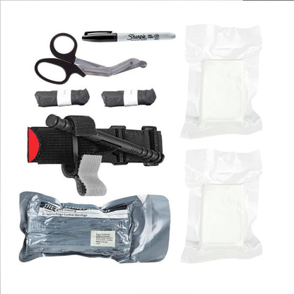 Curaplex Stop the Bleed Basic Kit with CAT Tourniquet, 8 Piece Kit Curaplex