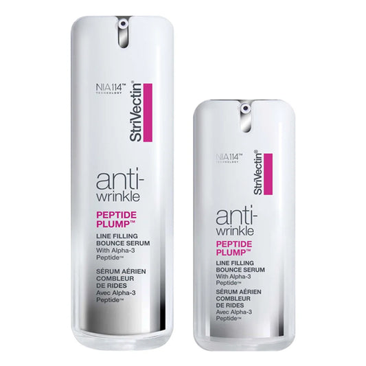StriVectin Peptide Plump Line Filling Bounce Serum, 1oz + 0.5oz