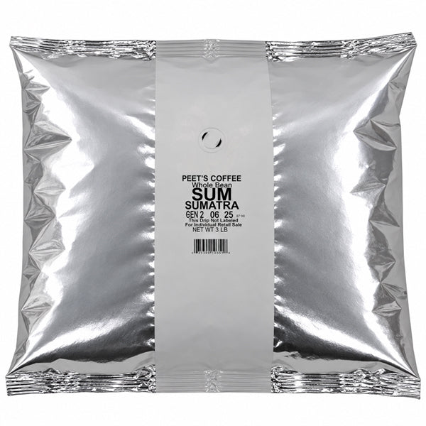 3 Pounds - Peet's Coffee Whole Bean Sumatra Dark Roast Coffee Peet's Coffee