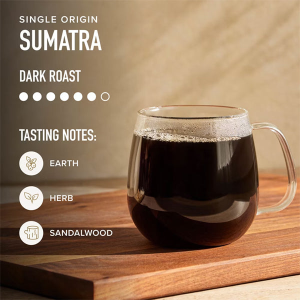 3 Pounds - Peet's Coffee Whole Bean Sumatra Dark Roast Coffee Peet's Coffee